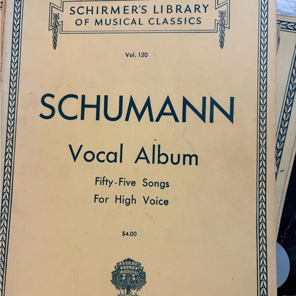 Schirmers Library Of Musical Classics